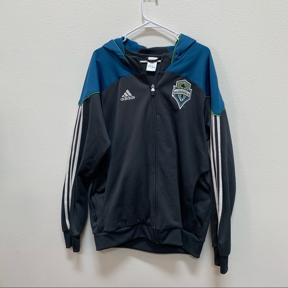 Seattle Sounders Zip Up Hoodie - Picture 1 of 4